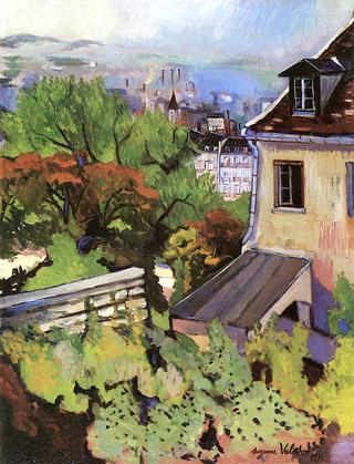 Landscape, View from the Rue Cortot