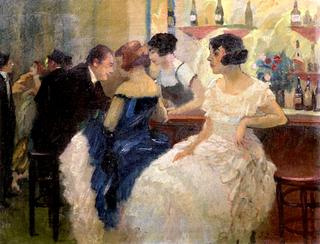 Girl in a Bar