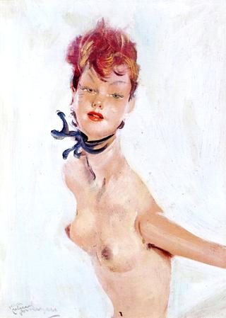 Portrait of Grace, Nude in Bust
