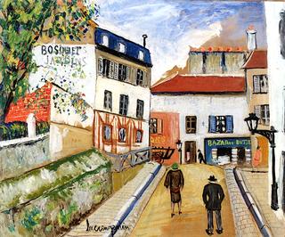 Street in Montmartre