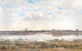 Landscape with Pond