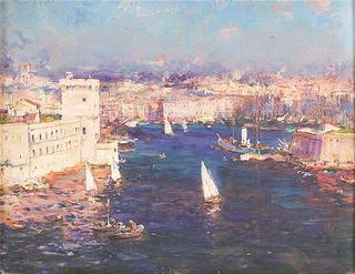 Entrance to Port of Marseille