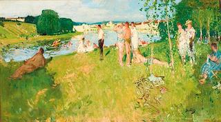 Bathers at Veneux