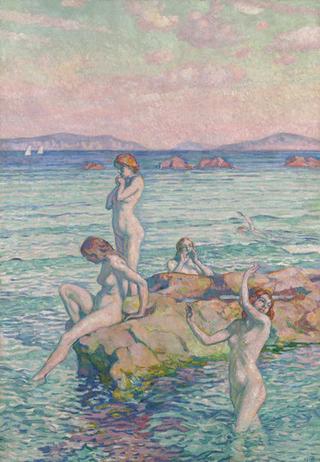 Bathers on the Rocks