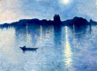 Le Lac au Clair de Lune
