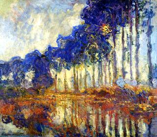 The Poplars in Autumn