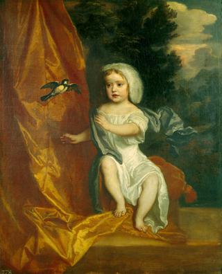 Queen Anne (1665-1714) when a Child