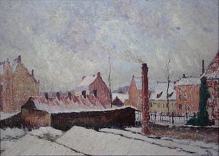 Snow in Bruges (sketch)