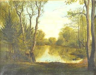Landscape with Pond