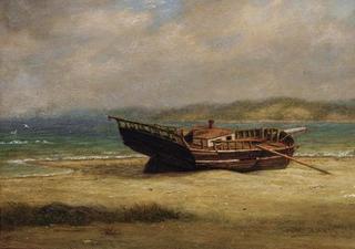 Wreck on Poquot Beach, Port Jefferson Harbor