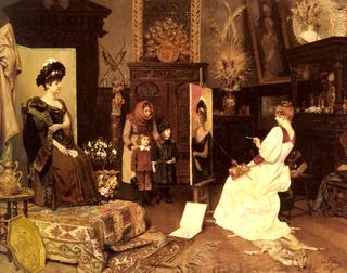 In the Artist's Studio