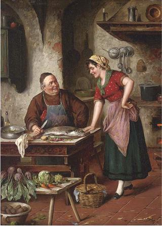Discussing the recipe
