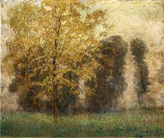 Landscape with Trees