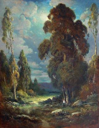 Moonlight Night, Ojai Valley, California