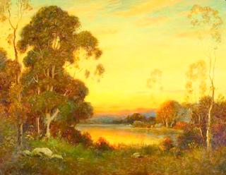 Lake at Sunset