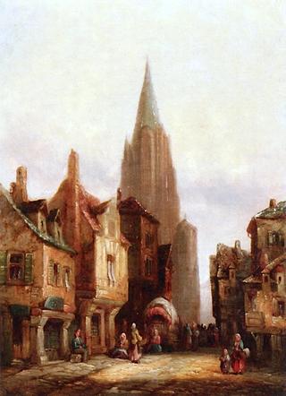 Village Square Scene II
