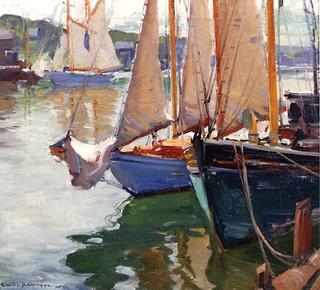 Schooners in Harbor