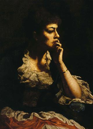 Portrait of Mrs. Eastman Johnson