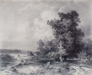 View in Kuntsevo near Moscow