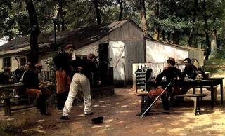Soldiers of the Sixth Regiment at Rest