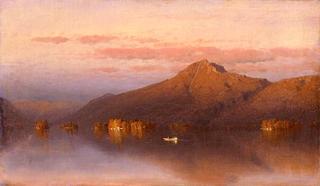 Whiteface Mountain from Lake Placid