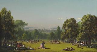 Sunday morning in the camp of the Seventh Regiment