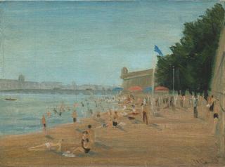 Beach in Leningrad