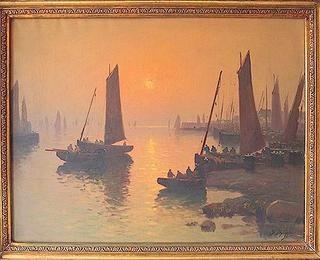 Sunset in Brittany