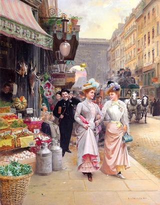 Stylish Women Strolling