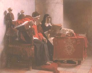 Pope Sextus IV and Torquemada