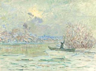 Winter near Lavacourt