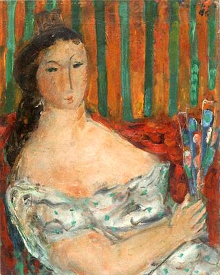 Woman in an Armchair