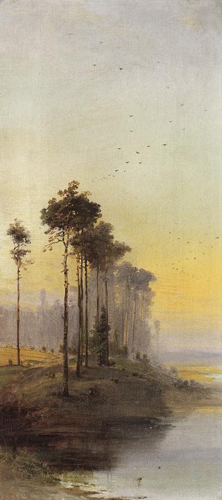 Landscape with Pines