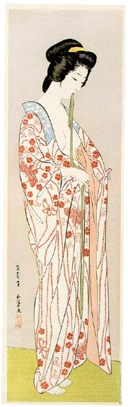 Woman Dressing