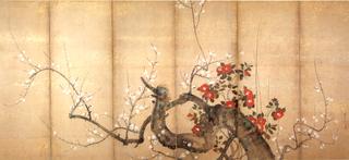 梅花、山茶花