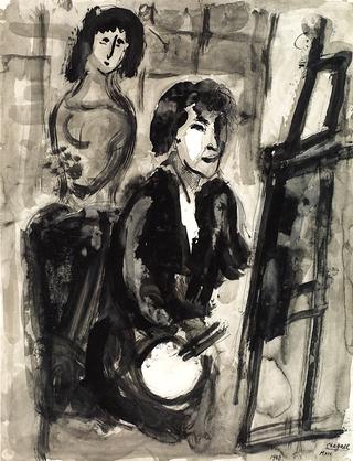 The Painter with Easel