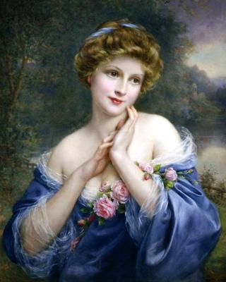 Lady in Blue