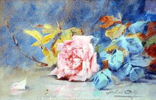 Still Life of a Pink Rose