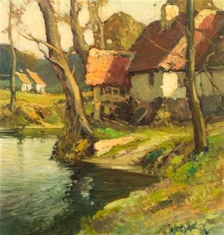 Normandy River Scene