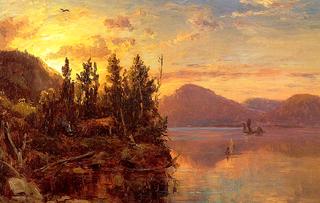 Lake George at Sunset