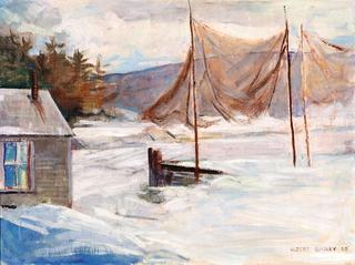 Drying Smelt Nets