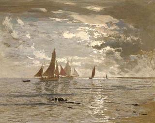 Fishing Vessels off the Coast