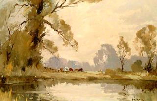 River Meadow Landscape