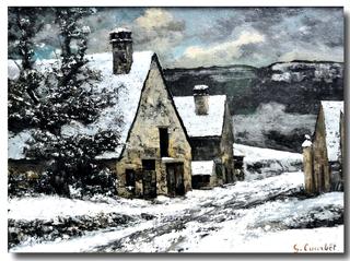 Village Edge in Winter