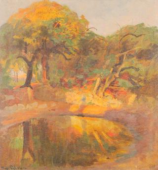 A woodland pool