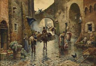 Roman Street Scene