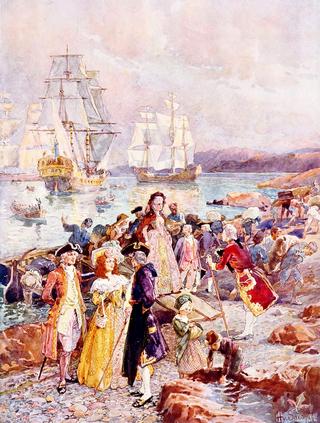The coming of the Loyalists