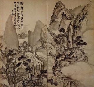 李白诗歌后的山水