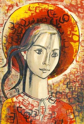 Aurelia in red bonnet