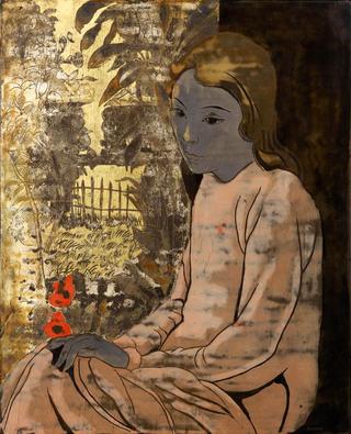 Young Vietnamese Woman in a Garden